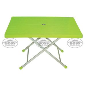 Boss BP-214-S Steel Plastic Square Table (2 X 3)