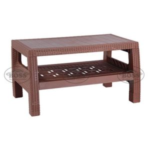 Boss BP-370 Newly Designed Pure Plastic 2 Shelf Table