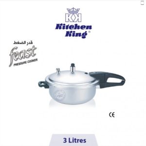 Kitchen King  Pressure Cooker (feast) – 3 Liters