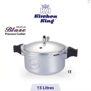 Kitchen King Pressure Cooker (Blaze) – 15 Liters