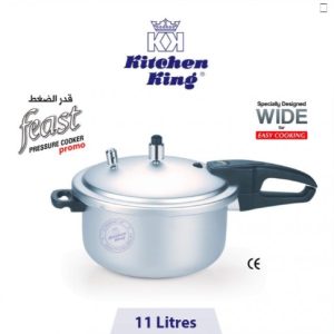 Kitchen King Pressure Cooker (feast) (Promo)(Wide) – 11 Liters