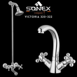 Sonex VICTORIA 320-322 Bath Set – Sonex Sanitary Fittings