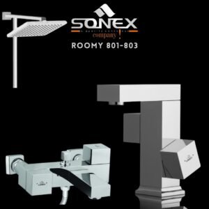 Sonex ROOMY 801-803 Bath Set – Sonex Sanitary Fittings