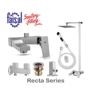 Faisal Recta Series Bath Set