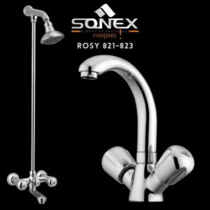 Sonex ROSY 821-823 Bath Set – Sonex Sanitary Fittings