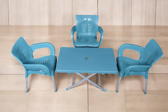 BOSS Relaxo Chair Set with BP-214-S Folding Table - Image 2