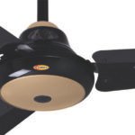 Yashica Ceiling Fan 56- Cooper Wire Office black Grace
