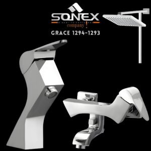 Sonex Grace Bath Set 1294-1293 – Sonex Sanitary Fittings