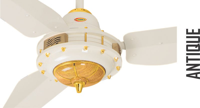 Yashica Ceiling Fan 56- Cooper Wire Off white ( Antique )