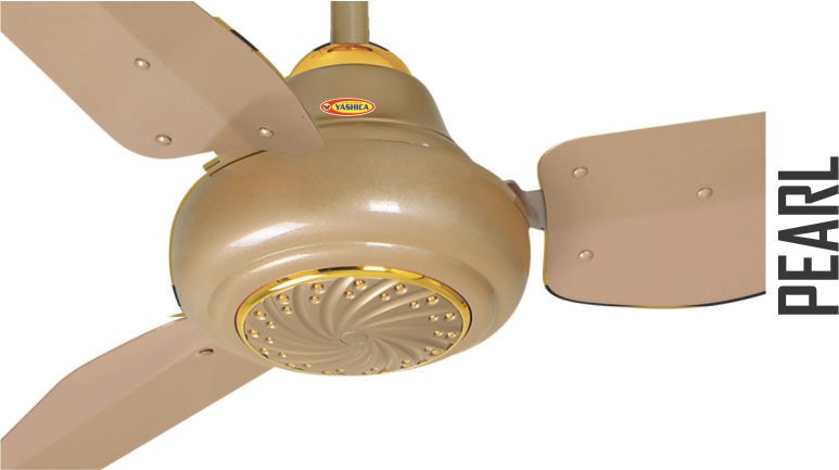Yashica Model pearl Ceiling Fan 56- Cooper Wire Golden