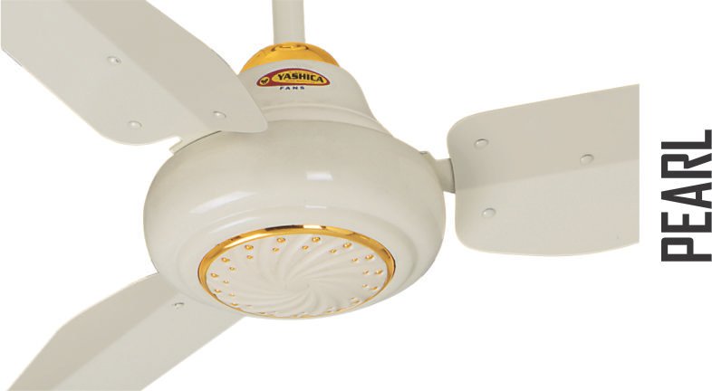 Yashica Ceiling Fan 56- Cooper Wire white ( Pearl )