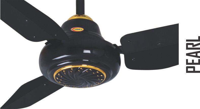 Yashica Ceiling Fan 56- Cooper Wire Black ( Pearl)