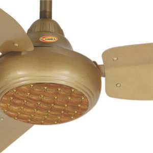 Yashica Ceiling Fan 56- Cooper Wire Golden (Crystal)