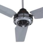 Abdullah Ceiling Fan  Antique- 1 Year Warranty - Original Heavy Duty - 56 -Silver Black
