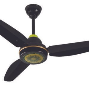 Chenab Rolex Ceiling Fan Black