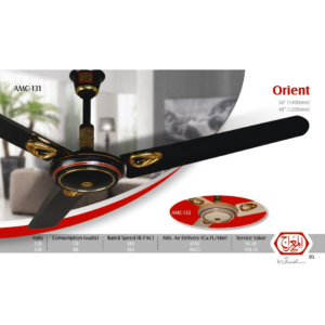 AL Meraj Fans ORIENT Ceiling Fan 56"- Cooper Wire