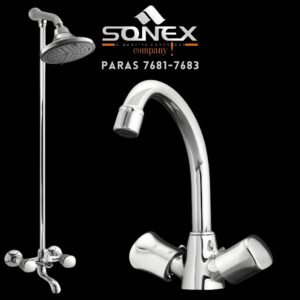 Sonex PARAS 7681-7683 Bath Set – Sonex Sanitary Fittings