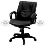 Boss B-518 Senator Low Back Double Ply Revolving Chair