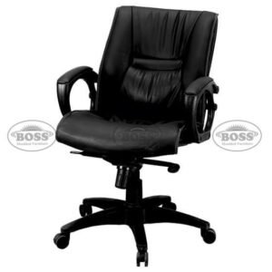 Boss B-518 Senator Low Back Double Ply Revolving Chair