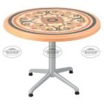 Boss BP-290-S Steel Plastic Round Table 39″ With Sticker