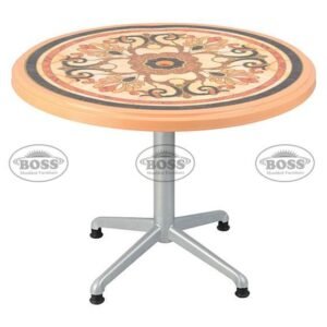 Boss BP-290-S Steel Plastic Round Table 39″ With Sticker