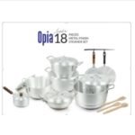 Klassic Metal Finish Gift Set Opia Saphire 18 Pieces Steamer set