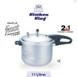 Kitchen King Pressure Cooker+Steamer (feast) – 11 Liters