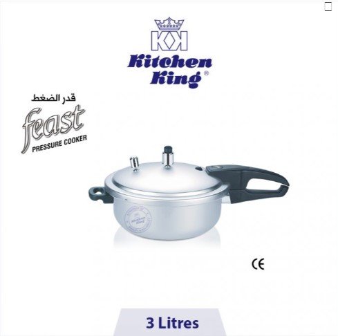 Kitchen King Pressure Cooker (feast) – 3 Liters