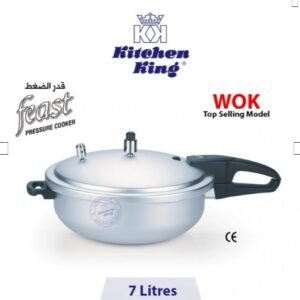 Kitchen King Wok Pressure Cooker (feast) – 7 Liters