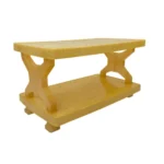 Boss BC-335 Picasso Crystal Plastic Double Shelf Table (Large)