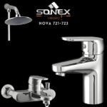 Sonex Nova Bath Set 721-723 Chrome – Sonex Sanitary Fittings